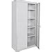 salsbury steel cabinet dove gray|Edsal Classic Series Steel Freestanding Storage .